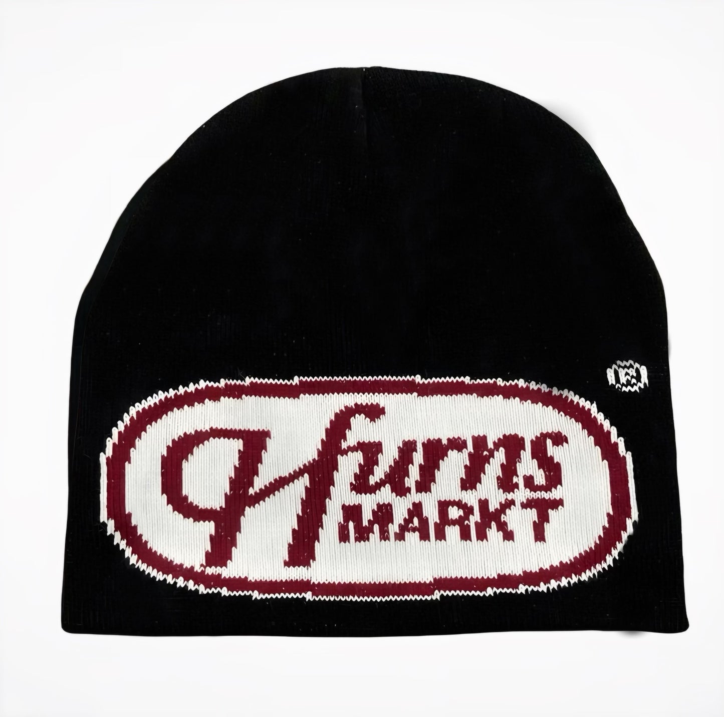 Hurn‘s Markt Beanie - Bordeux/White